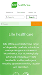 Mobile Screenshot of lillehealthcare.com